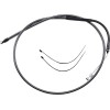 Καλώδιο συμπλέκτη alt-length replacement black pearl chrome black/clear MAGNUM SHIELDING 42292