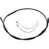 Καλώδιο συμπλέκτη alt-length replacement black pearl chrome black/clear MAGNUM SHIELDING 42304