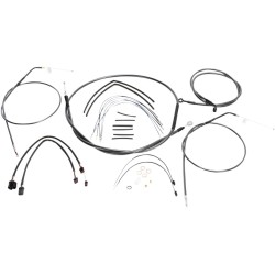 Σετ καλωδίων ελέγχου SPORTSTER χρώμιο μαύρο MAGNUM SHIELDING 487662 Σετ καλωδίων ελέγχου SPORTSTER χρώμιο μαύρο MAGNUM SHIELDING 487662