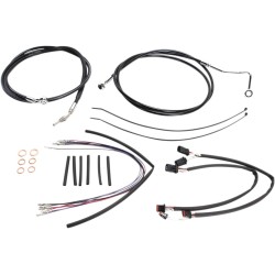 Σετ καλωδίων ελέγχου XR OE style ABS μαύρο MAGNUM SHIELDING 489351