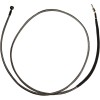 Υδραυλική γραμμή συμπλέκτη PTFE χρώμιο μαύρο MAGNUM SHIELDING 41572