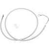 Εμπρόσθια γραμμή φρένων mid dual disc ABS designer stainless polished nature MAGNUM SHIELDING 57011