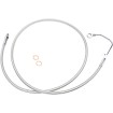Εμπρόσθια γραμμή φρένων mid dual disc ABS designer stainless polished nature MAGNUM SHIELDING 57011 thumb