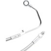 Εμπρόσθια γραμμή φρένων mid dual disc ABS designer stainless polished nature MAGNUM SHIELDING 57011 thumb