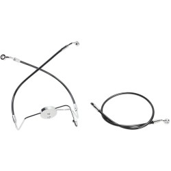 Σετ σωλήνων φρένων διπλών δίσκων χωρίς ABS E-Z ALIGN XR μαύρο μαργαριτάρι πλέγμα 23 Σετ σωλήνων φρένων διπλών δίσκων χωρίς ABS E-Z ALIGN XR μαύρο μαργαριτάρι πλέγμα 23