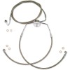 Σετ σωλήνα φρένων E-Z ALIGN XR ABS LOWERS γυαλισμένο χρωμιωμένο πλέγμα φυσικό/διαφανές 67-1/4