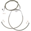 Σετ σωλήνα φρένων E-Z ALIGN XR ABS LOWERS γυαλισμένο χρωμιωμένο πλέγμα φυσικό/διαφανές 67-1/4