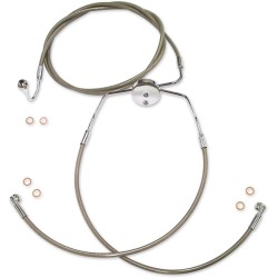 Σετ σωλήνα φρένων E-Z ALIGN XR ABS LOWERS γυαλισμένο χρωμιωμένο πλέγμα φυσικό/διαφανές 67-1/4 Σετ σωλήνα φρένων E-Z ALIGN XR ABS LOWERS γυαλισμένο χρωμιωμένο πλέγμα φυσικό/διαφανές 67-1/4