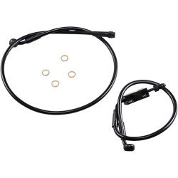 Μπροστινό σωληνάκι φρένου XR μαύρο MAGNUM SHIELDING SBB1325-31 Μπροστινό σωληνάκι φρένου XR μαύρο MAGNUM SHIELDING SBB1325-31