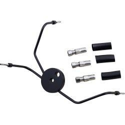 Συλλέκτης dual disc non-ABS BYO ανοξείδωτο ατσάλι μαύρο MAGNUM SHIELDING 493003 Συλλέκτης dual disc non-ABS BYO ανοξείδωτο ατσάλι μαύρο MAGNUM SHIELDING 493003