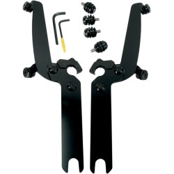 Σετ στήριξης TRIGGER-LOCK SPORTSHIELD-WINDSHIELD μαύρο MEMPHIS SHADES MEB8922