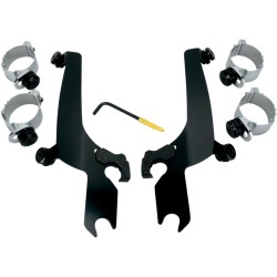 Σετ στήριξης TRIGGER-LOCK SPORTSHIELD-WINDSHIELD μαύρο MEMPHIS SHADES MEB8929