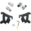 Σετ τοποθέτησης TRIGGER-LOCK cafe-fairing μαύρο MEMPHIS SHADES MEB1995