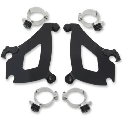 Σετ Τοποθέτησης TRIGGER-LOCK BULLET-FAIRING Μαύρο MEMPHIS SHADES MEB1998