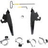Σετ στήριξης TRIGGER-LOCK BATWING-FAIRING μαύρο MEMPHIS SHADES MEB2004