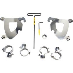 Σετ στήριξης TRIGGER-LOCK GAUNTLET FAIRING γυαλισμένο MEMPHIS SHADES MEK2002 Σετ στήριξης TRIGGER-LOCK GAUNTLET FAIRING γυαλισμένο MEMPHIS SHADES MEK2002