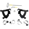 Σετ τοποθέτησης TRIGGER-LOCK GAUNTLET-FAIRING μαύρο MEMPHIS SHADES MEB2002