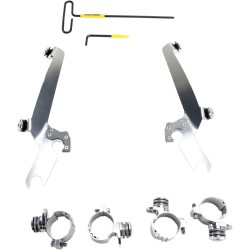 Σετ τοποθέτησης TRIGGER-LOCK SPORTSHIELD-WINDSHIELD γυαλισμένο MEMPHIS SHADES MEK2000