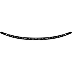 Διακοσμητική λωρίδα για παρμπρίζ OEM-FAIRING CHAIN μαύρη MEMPHIS SHADES MEB0944 Διακοσμητική λωρίδα για παρμπρίζ OEM-FAIRING CHAIN μαύρη MEMPHIS SHADES MEB0944