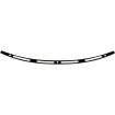 Διακοσμητική λωρίδα για παρμπρίζ OEM-FAIRING SLOTS μαύρη MEMPHIS SHADES MEB0974 thumb