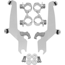 Σετ στήριξης TRIGGER-LOCK SPORTSHIELD-WINDSHIELD γυαλισμένο MEMPHIS SHADES MEM8917