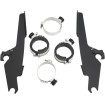 Σετ στήριξης TRIGGER-LOCK BATWING-FAIRING μαύρο MEMPHIS SHADES MEM8992 thumb