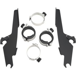 Σετ στήριξης TRIGGER-LOCK BATWING-FAIRING μαύρο MEMPHIS SHADES MEM8992