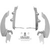 Σετ στήριξης TRIGGER-LOCK BATWING-FAIRING γυαλισμένο MEMPHIS SHADES MEK1908