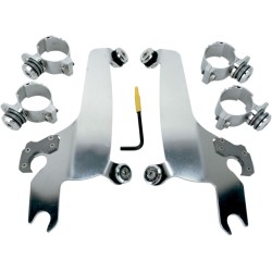 Σετ στήριξης TRIGGER-LOCK SPORTSHIELD-WINDSHIELD γυαλισμένο MEMPHIS SHADES MEK1944