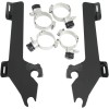 Σετ στήριξης TRIGGER-LOCK BATWING-FAIRING μαύρο MEMPHIS SHADES MEK1954
