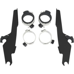Σετ στήριξης TRIGGER-LOCK MEMPHIS FATS/SLIM-WINDSHIELD μαύρο MEMPHIS SHADES MEB8980