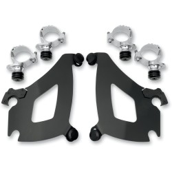 Σετ στήριξης TRIGGER-LOCK BULLET-FAIRING μαύρο MEMPHIS SHADES MEK1965