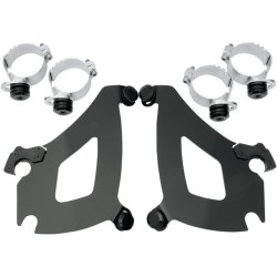 Σετ τοποθέτησης TRIGGER-LOCK BULLET-FAIRING μαύρο MEMPHIS SHADES MEK1963