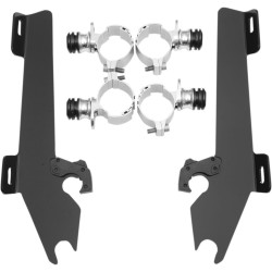 Σετ στήριξης TRIGGER-LOCK BATWING-FAIRING μαύρο MEMPHIS SHADES MEK1967 Σετ στήριξης TRIGGER-LOCK BATWING-FAIRING μαύρο MEMPHIS SHADES MEK1967