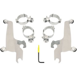 Σετ Στήριξης TRIGGER-LOCK SPORTSHIELD-WINDSHIELD γυαλισμένο MEMPHIS SHADES MEK1988 Σετ Στήριξης TRIGGER-LOCK SPORTSHIELD-WINDSHIELD γυαλισμένο MEMPHIS SHADES MEK1988