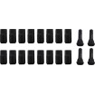 Περικόχλιο 12x1.50 μαύρο 16 τεμάχια MOOSE RACING SP300MO207B thumb