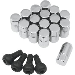Παξιμάδια 10MM chrome 16-pack MOOSE RACING SP300MO208 Παξιμάδια 10MM chrome 16-pack MOOSE RACING SP300MO208