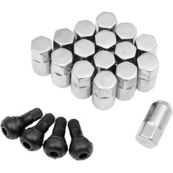 Παξιμάδια 3/8 chrome 16-pack MOOSE RACING SP300MO201