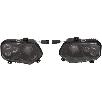 LED φανάρι RZR800/9 BK MOOSE RACING 100-3355-PU