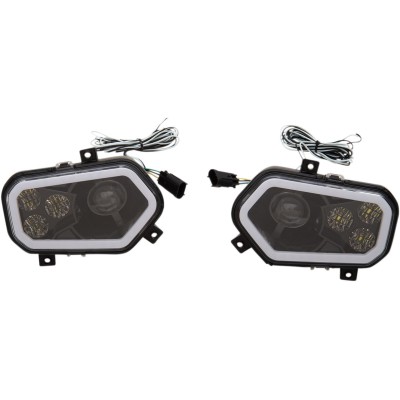 LED προβολέας RZR800/9 BK MOOSE RACING 100-3373-PU