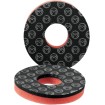 Διπλής στρώσης χειρολαβές DONUT μαύρο/κόκκινο MOOSE RACING DT-07-01 thumb