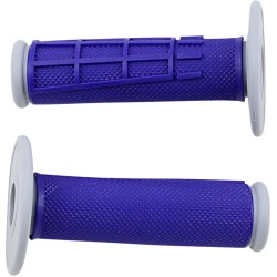 Μπλε χειρολαβές με μισή δομή βάφλας MOOSE RACING 1MG2315-UEM