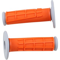 Πορτοκαλί λαβές με μισό προφίλ βάφλας MOOSE RACING 1MG2315-VEM Πορτοκαλί λαβές με μισό προφίλ βάφλας MOOSE RACING 1MG2315-VEM