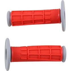 Κόκκινες λαβές με μισό μοτίβο βάφλας MOOSE RACING 1MG2315-REM Κόκκινες λαβές με μισό μοτίβο βάφλας MOOSE RACING 1MG2315-REM