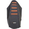 Ριγέ κάλυμμα σέλας μαύρο/πορτοκαλί MOOSE RACING KTM12507-336RT