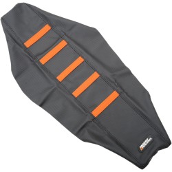 Ριγέ κάλυμμα σέλας μαύρο/πορτοκαλί MOOSE RACING KTM25015-336RT