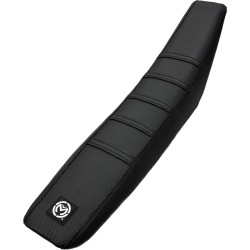 Μαύρο ριγέ κάλυμμα καθίσματος - SUZUKI MOOSE RACING RM8502-333