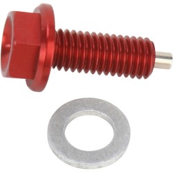 Μαγνητική τάπα αποστράγγισης ZIP-TY RED HONDA MOOSE RACING DP129