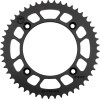 Πίσω γρανάζι 49 δόντια αλουμινίου μαύρο MOOSE RACING 1211-895-49-10