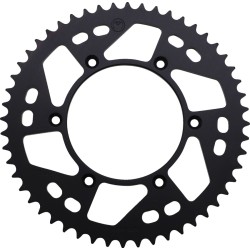 Πίσω γρανάζι 52 δόντια αλουμινίου μαύρο MOOSE RACING 1211-897-52-10